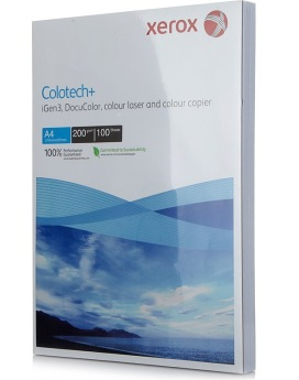 施乐（Xerox） Colotech 200g A4 彩激纸 100张/包,单包销售