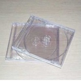 国产透明DVD双片盒双片装