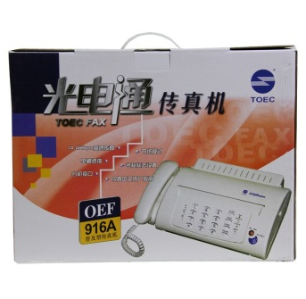 光电通（TOEC） 916A 热敏纸传真机（白色）