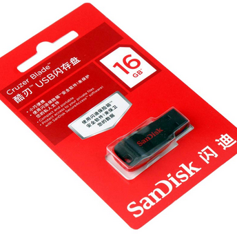 闪迪（Sandisk）Cz50-16GB超薄高速迷你型创意U盘