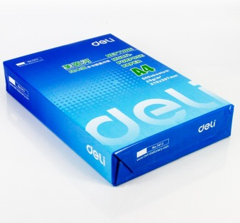 得力(deli)7413 莱茵河复印纸A4 70g 500张/包 单包装