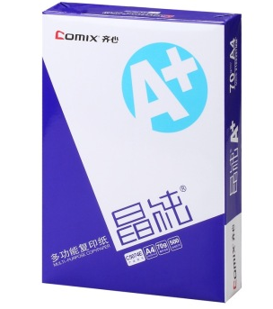 齐心（COMIX） C5074E-5 晶纯A＋复印纸 A4 70克 5包