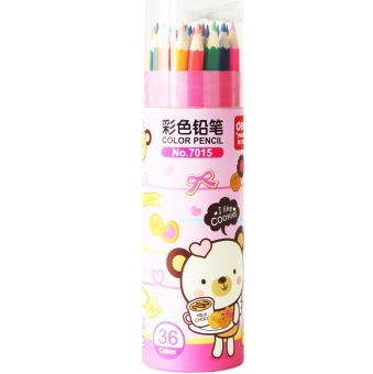 得力(deli) 7015 绘画艺术写生彩色铅笔 36色/筒（另有12色 24色）