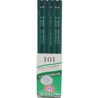 中华牌（CHUNGHWA） 101 B绘图铅笔 10支/包