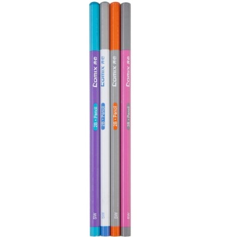 齐心（COMIX） SW-012 2B通用铅笔 12支装