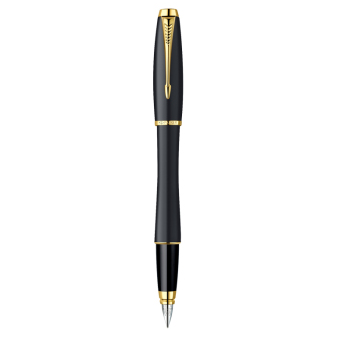 PARKER 派克 都市磨砂黑杆金夹 墨水笔 钢笔