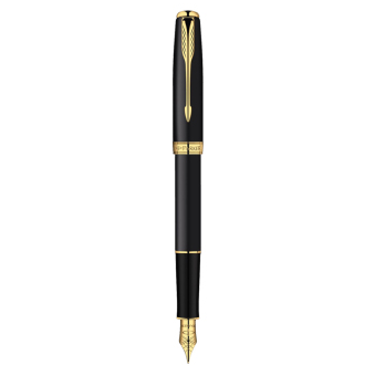 PARKER 派克 卓尔磨砂黑金夹墨水笔 钢笔
