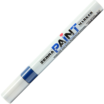 斑马（ZEBRA）大漆油笔MOP-200M记号笔 油漆笔2.8mm1支装 （多色可选）