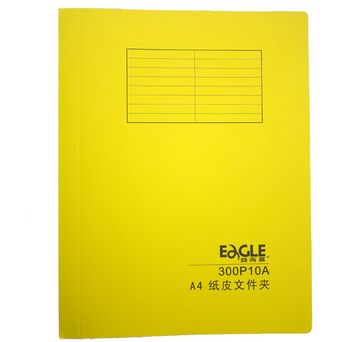 益而高（EAGLE）3001-P001带兜纸质文件整理夹:A4,容纸50页 # 20张包
