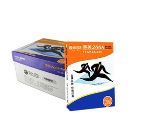 传美 2008 A4 80克 复印纸 （500张/包 5包为一销售单位 ）