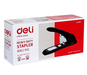 得力(deli)0395 210页重型厚层订书机