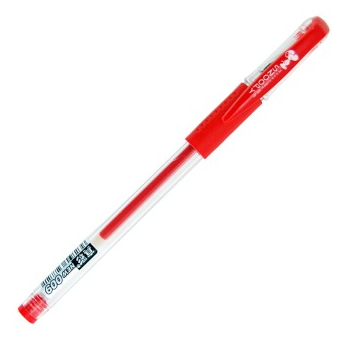 真彩（TrueColor） 009 史努比中性笔 红色 0.5mm通用头 12支装