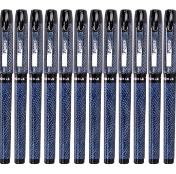 宝克（BAOKE） PC2528 大容量中性笔 0.5mm 12支/盒 黑色
