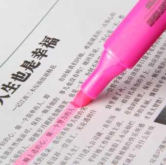 三木（SUNWOOD）5506 荧光笔混色 6支装