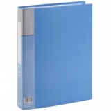 齐心（COMIX）PF60AK 资料册/文件册/文件夹/报告夹 A4 60袋 蓝色
