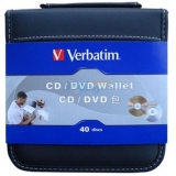 威宝（Verbatim）40片 CD/DVD高档收纳包
