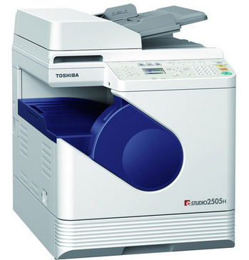 东芝 e-studio2505H 黑白数码复印机 A3 白色 25张/分，复印，打印，扫描，250*1+50张，单面输稿器