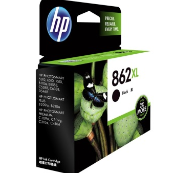 惠普（HP）CN684ZZ 862XL号高容黑色墨盒（适用B8558 C5388 D5468 D5460 7510 6510 5510 c309a）