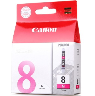 佳能（Canon）CLI-8M 红色墨盒（适用IP4200 MP500）