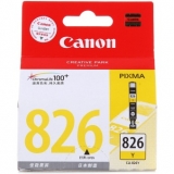 佳能（Canon）CLI-826Y 黄色墨盒（适用IP4880 4980 IX6580 MG8...
