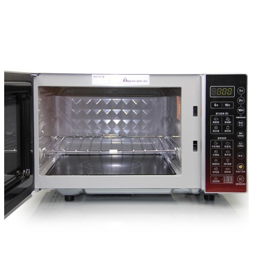 美的（Midea） EG8MEFW4-NR 微波炉 微电脑 R镜面高端光波炉 简单操作