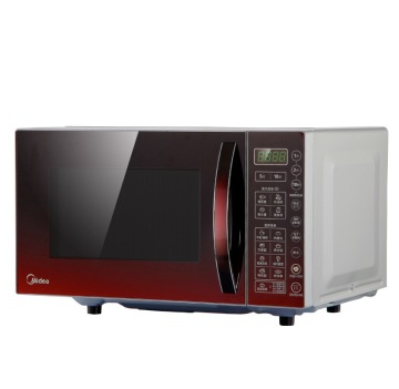 美的（Midea） EG8MEFW4-NR 微波炉 微电脑 R镜面高端光波炉 简单操作