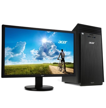 宏碁（acer）ATC705-N90 台式电脑（四核i5-4460 4G 500G 2G独显 键鼠 Win8.1）21.5英寸