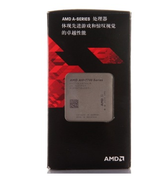 AMD APU系列 A10-7700K盒装CPU（Socket FM2+/3.4GHz/4MB缓存/R7/95W）