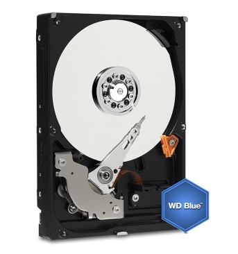 西部数据(WD)蓝盘 1TB SATA6Gb/s 7200转64M 台式机硬盘(WD10EZEX)