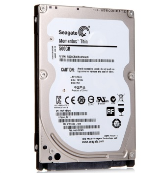 希捷(seagate) 500G ST500LT012 5400转16M SATAIII 7毫米 笔记本超薄硬盘