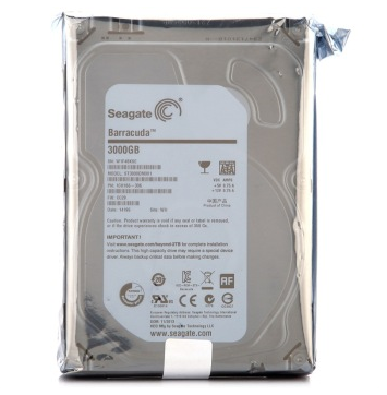 希捷（Seagate） 3TB ST3000DM001 7200转64M SATA 6Gb/秒 台式机硬盘 