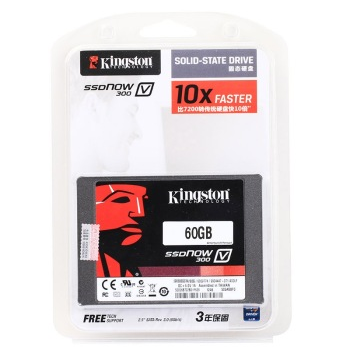 金士顿(Kingston)V300 60G SATA3 7MM固态硬盘