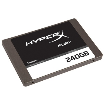 金士顿(Kingston)HyperX Fury系列 240G SATA3 固态硬盘