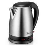 美的（Midea）W15S08A3b 全钢进口温控大功率电热水壶不锈钢（PTC保温1.5L)