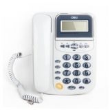 得力（deli） 781 来电显示办公家用电话机/固定电话/座机 可摇头可接分机