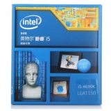 英特尔（Intel） 酷睿i5-4690k 22纳米 Haswell全新架构盒装CPU（LGA...