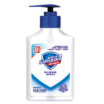 舒肤佳（safeguard）纯白清香型健康抑菌洗手液250ml