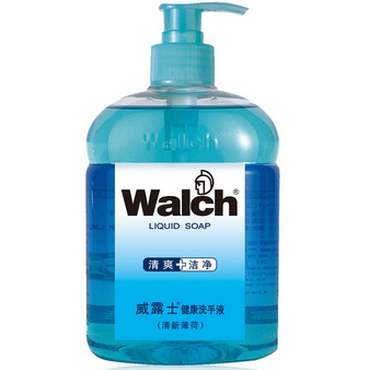 威露士（Walch）清爽洁净健康抑菌洗手液（清新薄荷）525ml/瓶