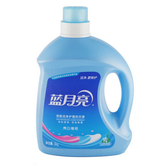 蓝月亮3KG 自然清香亮白增艳深层洁净衣物洗衣液 整箱购买优惠更多！