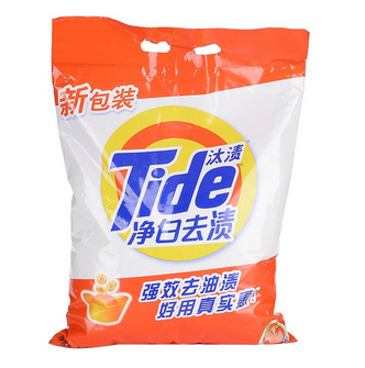 汰渍（Tide）2.8KG 净白去渍无磷洗衣粉(柠檬清新型)