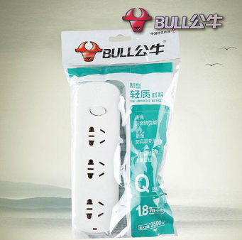 公牛（BULL）GN-Q2030 三孔总控开关Q系电源插座
