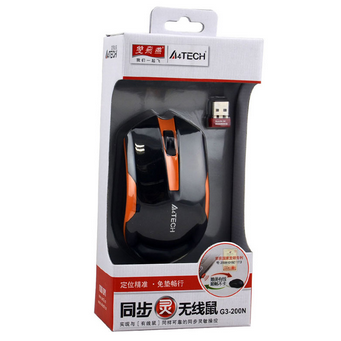 双飞燕（A4TECH）G3-200N 同步灵高效精准无线鼠标