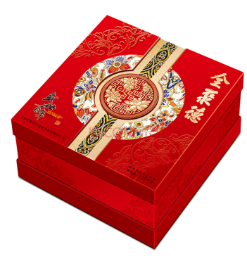 [全聚德月饼]盛世百年月饼礼盒860g