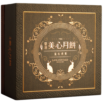 [美心月饼]美心流心奶黄月饼礼盒360g
