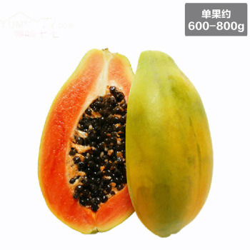 [生态水果]树上熟木瓜水果礼盒5000g