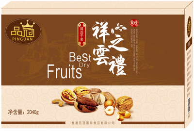 [品冠干果] 果香礼意干果礼盒2120g